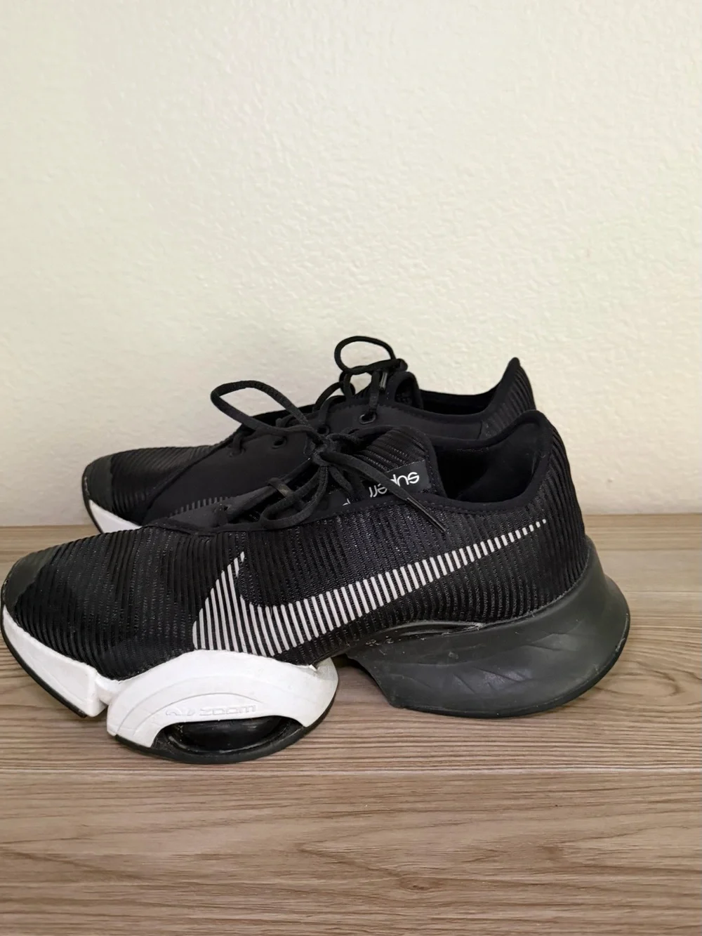 Nike Black and White Athletic Shoes
